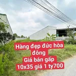 Bán đất Độc lập 350m² Đức Hoà Đông Củ Chi 1 tỷ 700 - Ảnh thu nhỏ 1