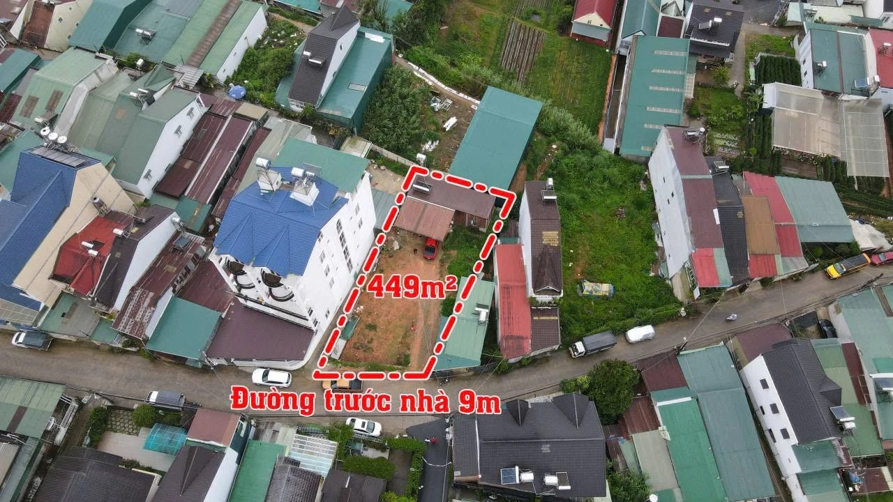 Bán lô đất xây dựng 449m² Kim Đồng Đà Lạt - Ảnh 1