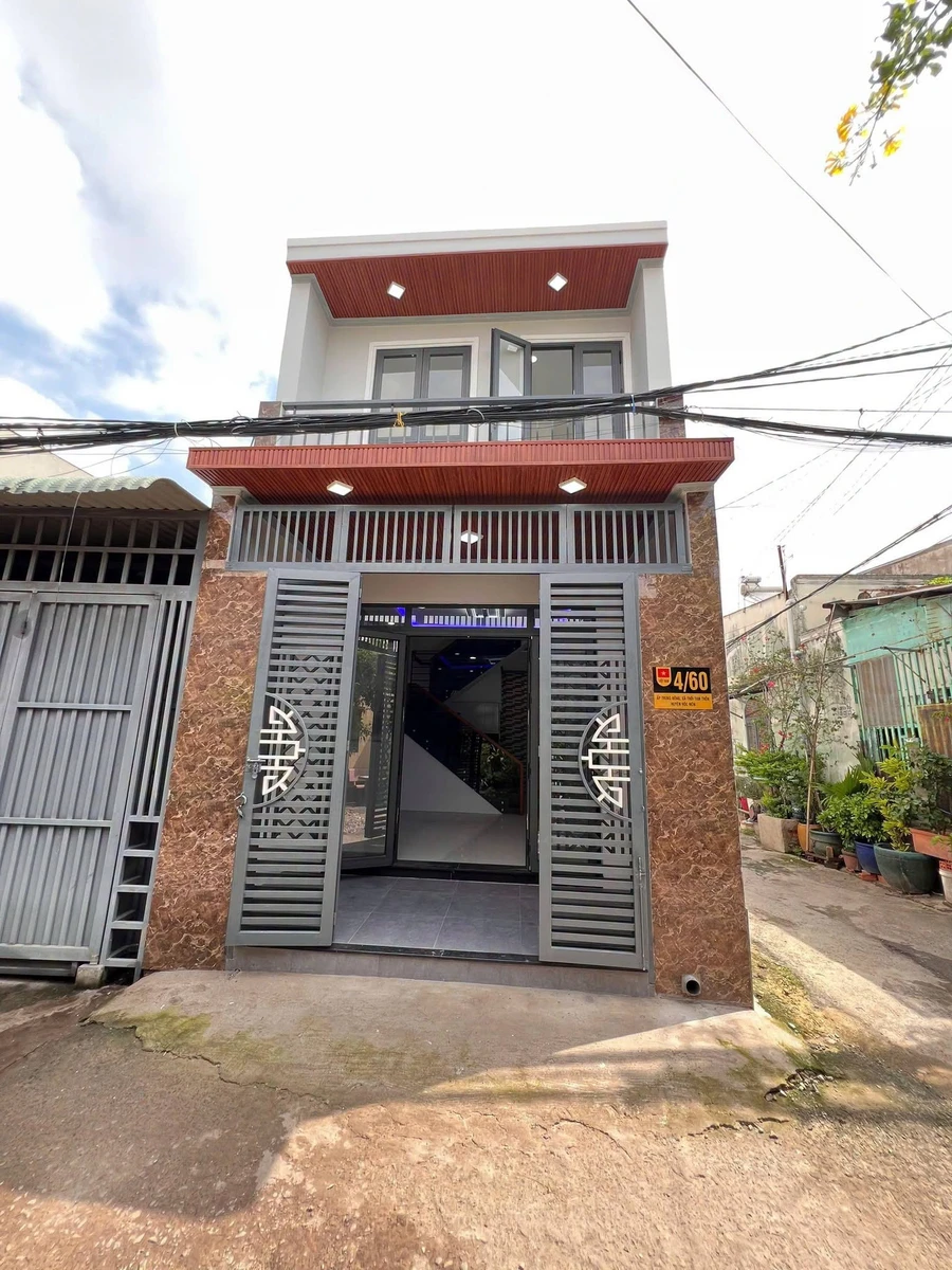 Bán nhà 2 phòng ngủ 47m² gần chợ Thới Tứ Quận 12 - Ảnh thu nhỏ 5