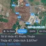 Bán đất 1200m2 mặt tiền 32m gần biển Hồ Tràm 3 tỷ - Ảnh thu nhỏ 5