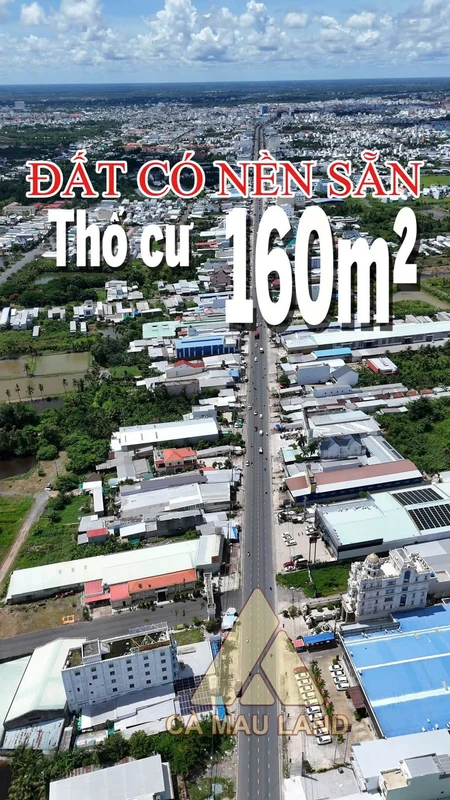 Bán lô đất mặt tiền Quốc lộ 1A 560m² Cà Mau