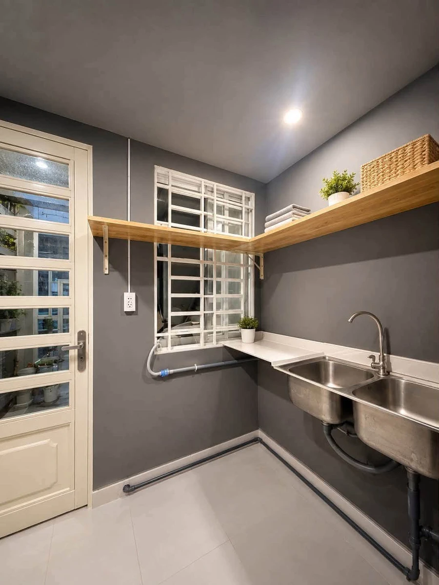 Bán nhà 4 tầng 42m² 6PN hẻm Vạn Kiếp, Bình Thạnh, thu sẵn 30tr/tháng - Ảnh thu nhỏ 5
