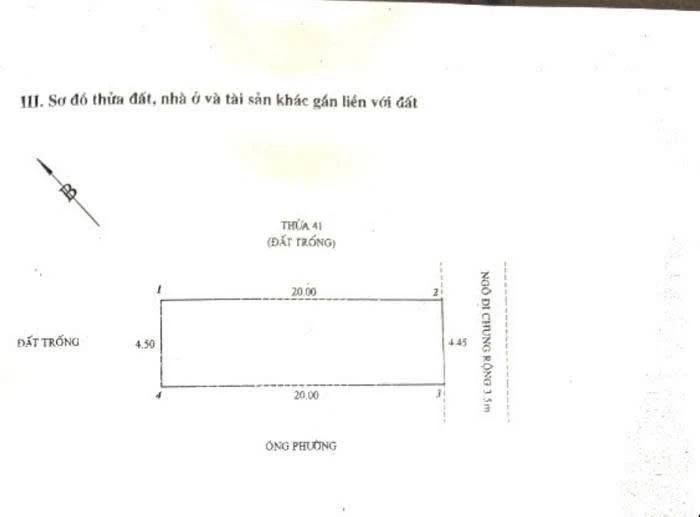Bán đất Thiên Lôi 90m2, 37 triệu/m2 - Ảnh 1