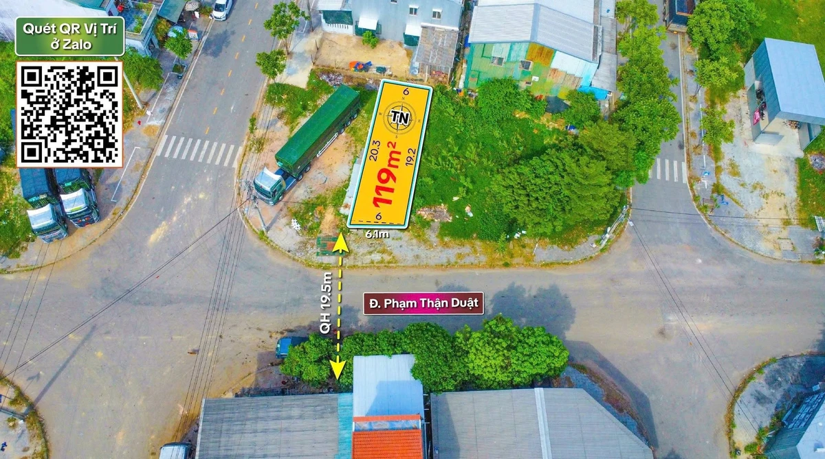 Bán đất mặt tiền Phạm Thuận Duật Huế 119m² kinh doanh cao - Ảnh thu nhỏ 3