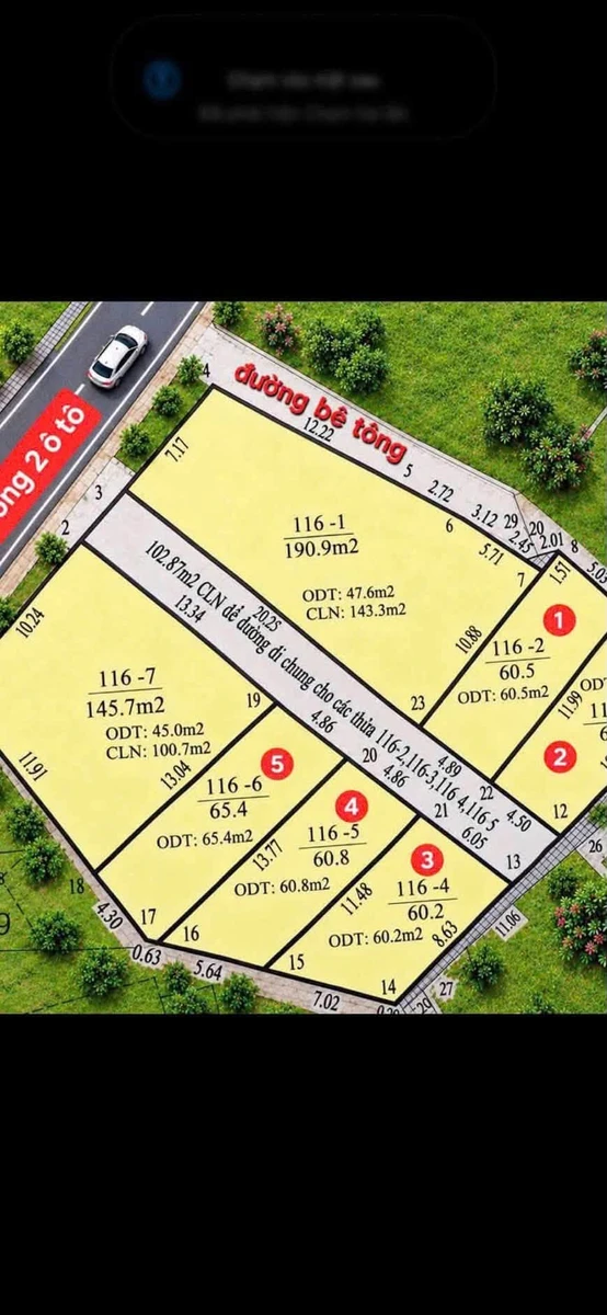 Bán đất nền 65m² mặt tiền 5m Hạ Long Quảng Ninh 1 tỷ 400 triệu - Ảnh thu nhỏ 4