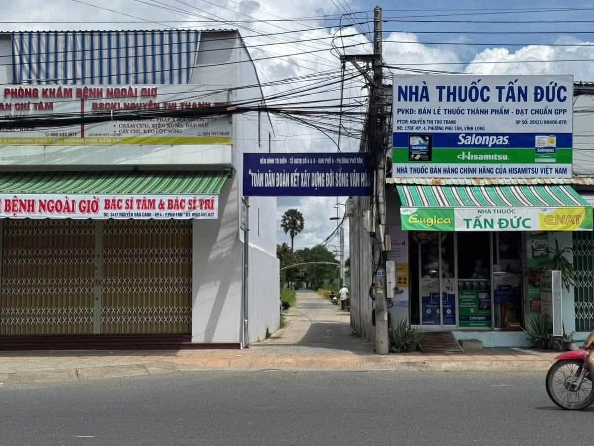 Bán nền đất Phú Tân 153m² nở hậu, 450 triệu - Ảnh 1