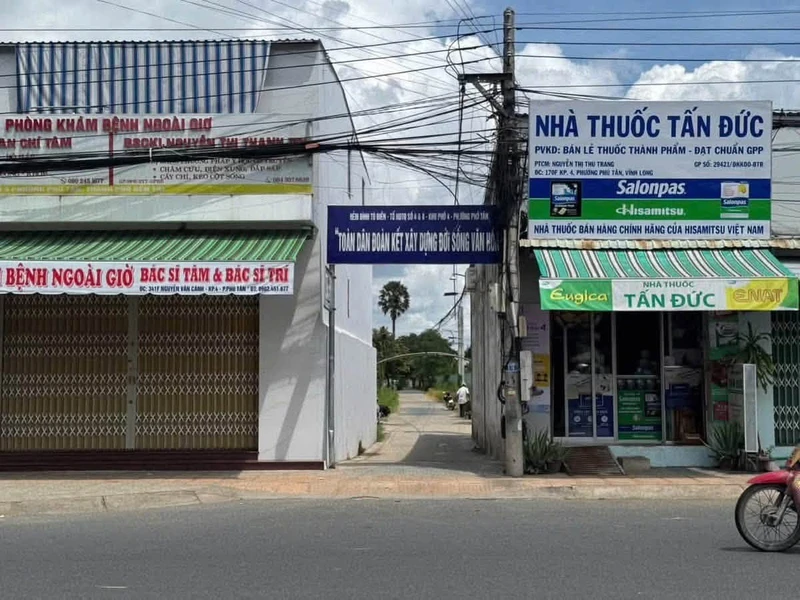 Bán nền đất Phú Tân 153m² nở hậu, 450 triệu