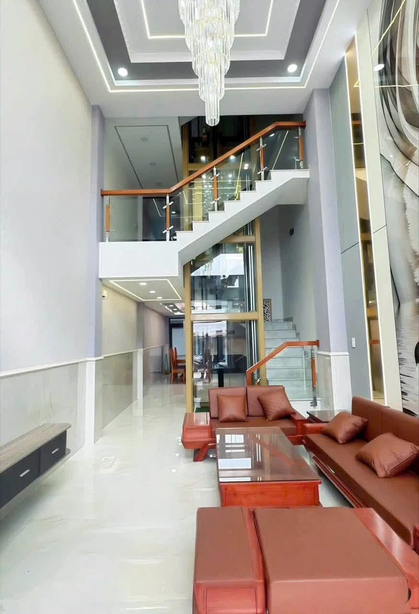Bán nhà 6 tầng 68m2 hẻm nhựa 8m, thang máy, gần Thoại Ngọc Hầu, Phú Thạnh, Tân Phú - Ảnh thu nhỏ 3