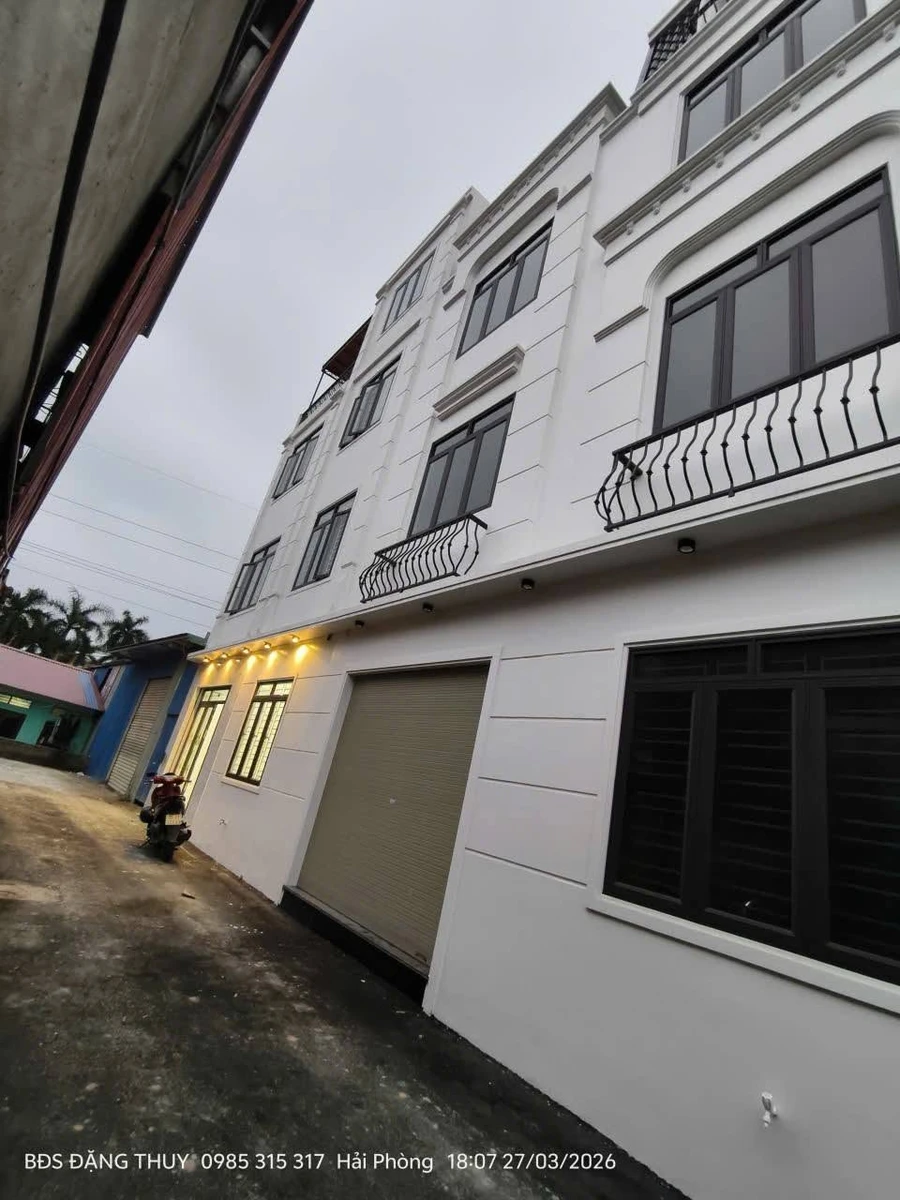 Bán nhà 3,5 tầng 41m2 độc lập, ngõ ô tô, Đồng Hòa, Kiến An, Hải Phòng - Ảnh thu nhỏ 2