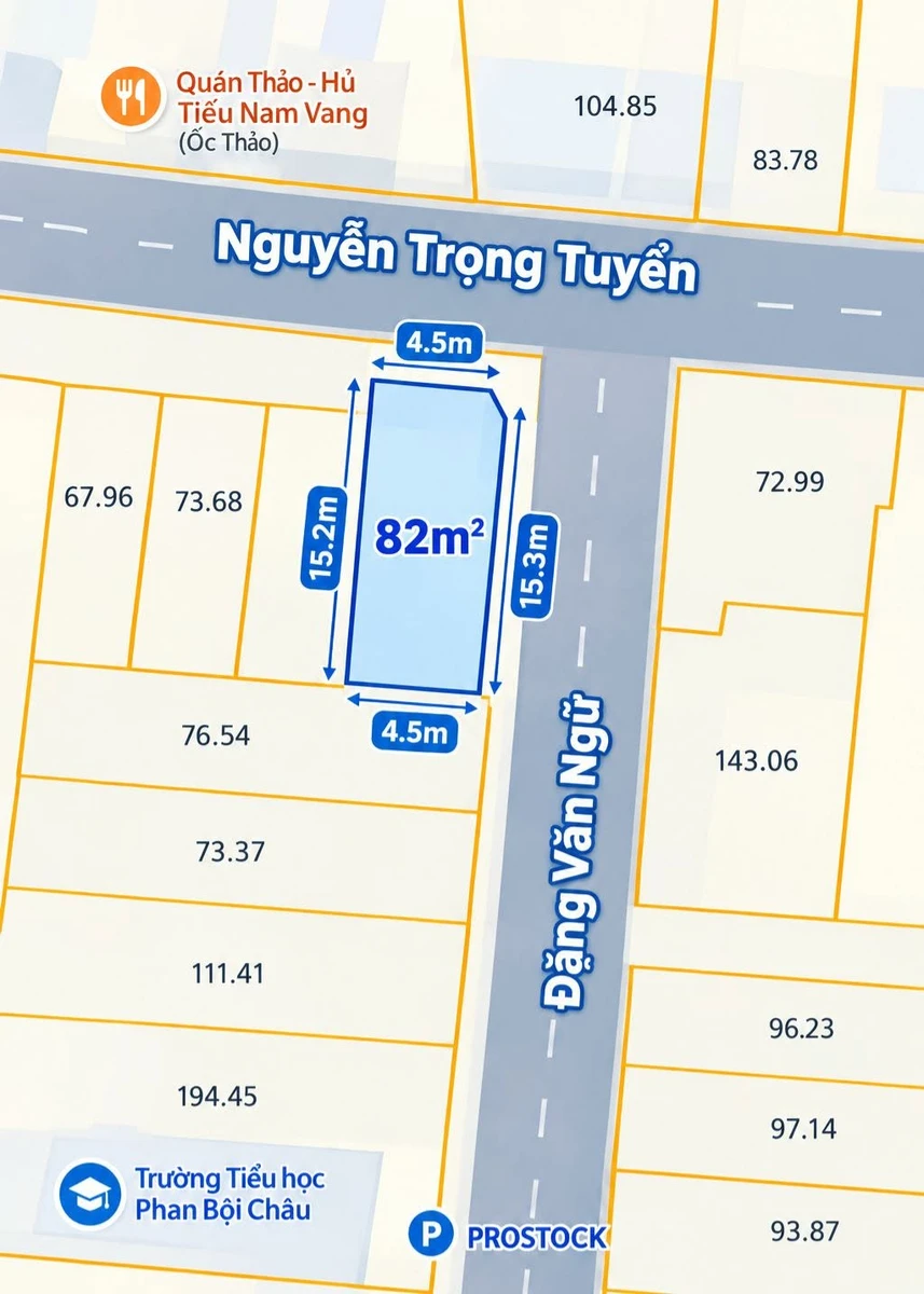 Bán nhà lô góc 2 mặt tiền Đặng Văn Ngữ - Nguyễn Trọng Tuyển, 82m2, 3 tầng, Phú Nhuận - Ảnh 1