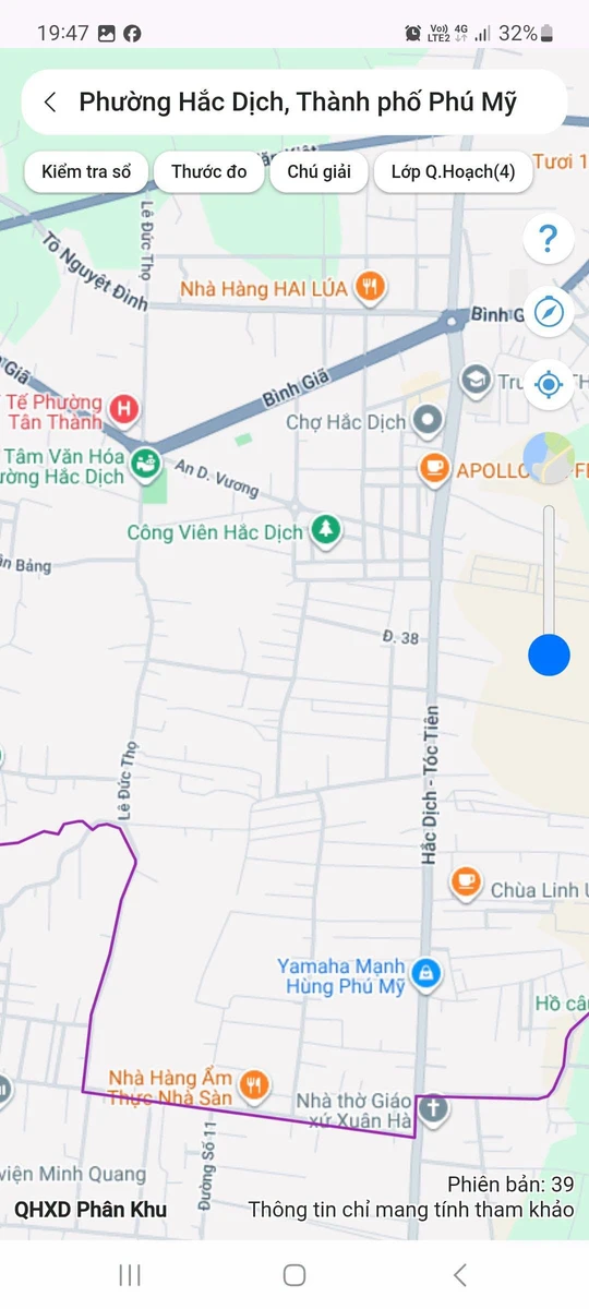 Bán lô đất góc 2 mặt tiền Phường Tân Thành 380 m² - 2.2 tỷ - Ảnh thu nhỏ 2