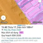 Bán đất thổ cư mặt tiền đường Nguyễn Thị Định, 100m2, Phú Tài, Phan Thiết - Ảnh thu nhỏ 3