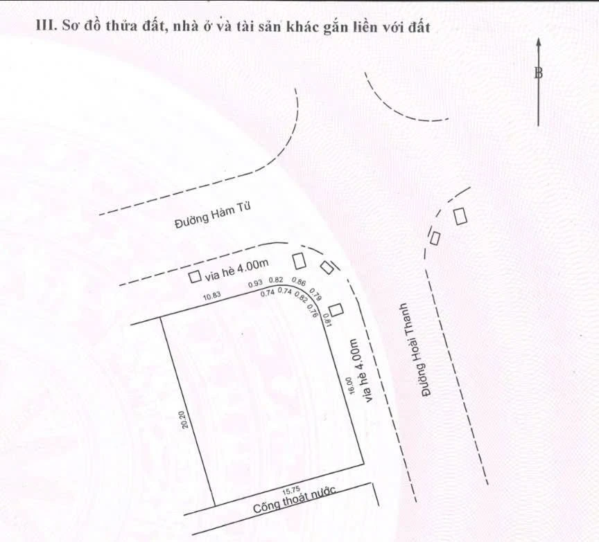 Bán lô đất góc 2 mặt tiền 313m2 đường Hàm Tử - Hoài Thanh, Mỹ An, Ngũ Hành Sơn, Đà Nẵng - Ảnh 1