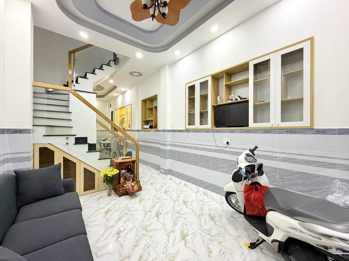 Bán nhà 4 tầng hẻm ô tô 39m² đường Hoàng Hoa Thám, Phường 6, Bình Thạnh giá 8,7 tỷ - Ảnh thu nhỏ 5