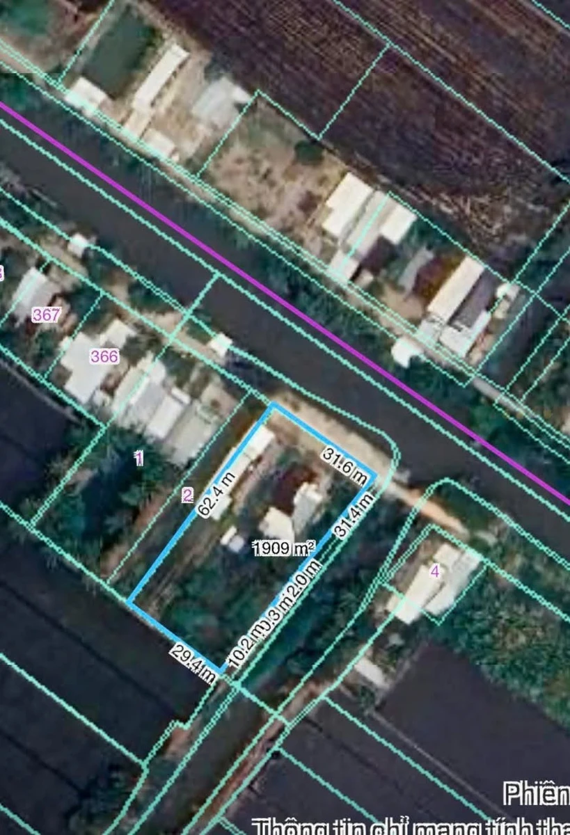 Bán đất 2 mặt tiền 22x62m, 400m2 thổ cư tại Vĩnh Thông, Rạch Giá, An Giang - Ảnh thu nhỏ 3