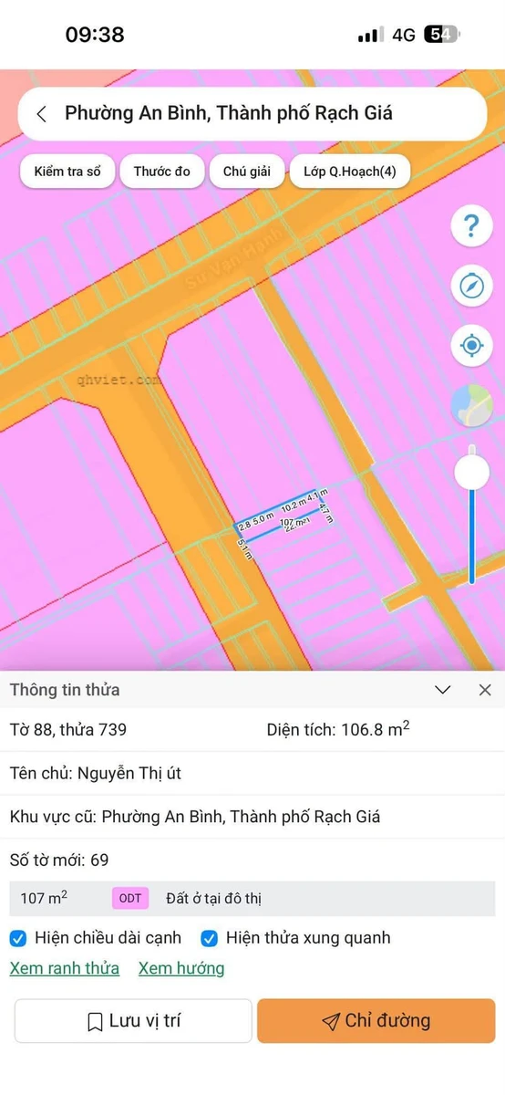 Bán 2 lô đất Rạch Giá 106.8m² mỗi lô, 699 triệu - Ảnh thu nhỏ 5