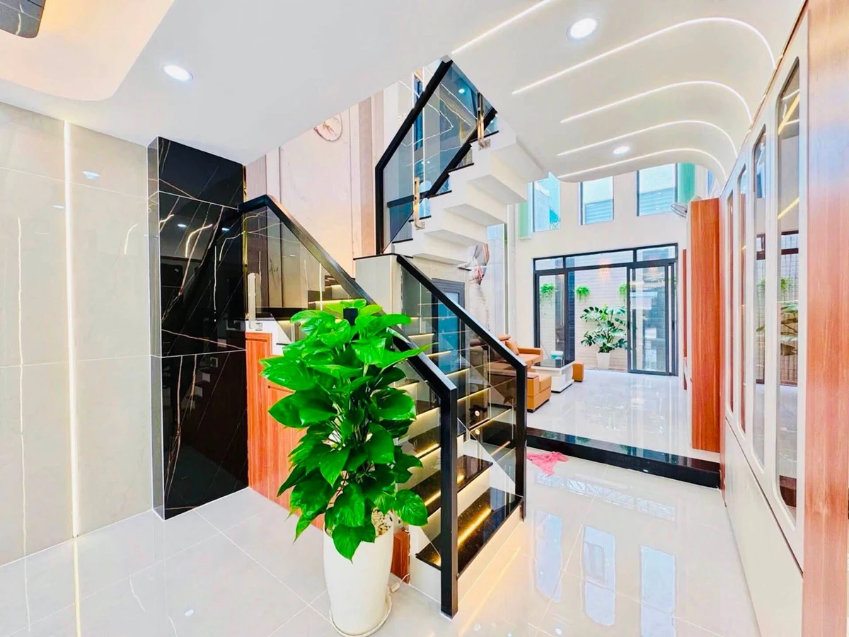 Bán nhà mới 60m2 6 tầng đường nhựa 20m giá 7,2 tỷ gần cầu vượt Hương Lộ 2, Bình Tân - Ảnh thu nhỏ 4