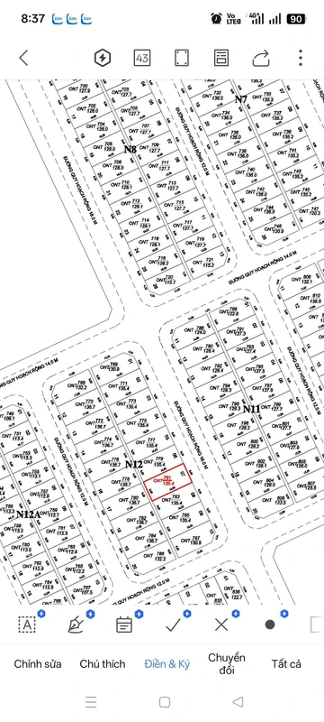 Bán đất Nghi Phú 135m² mặt tiền 8m, giá 5 tỷ