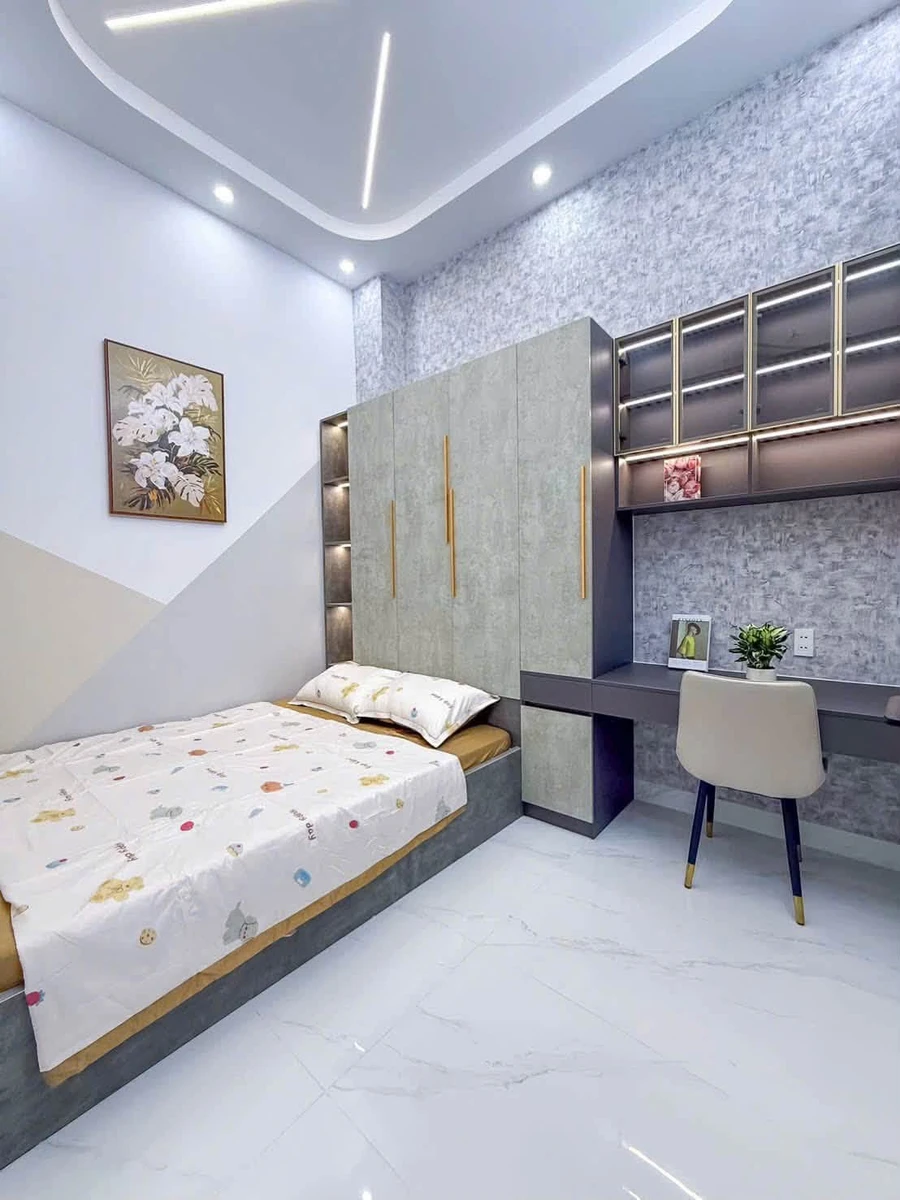 Bán nhà 1 trệt 1 lầu 3PN full nội thất Tân An Cần Thơ 117m² - Ảnh thu nhỏ 3