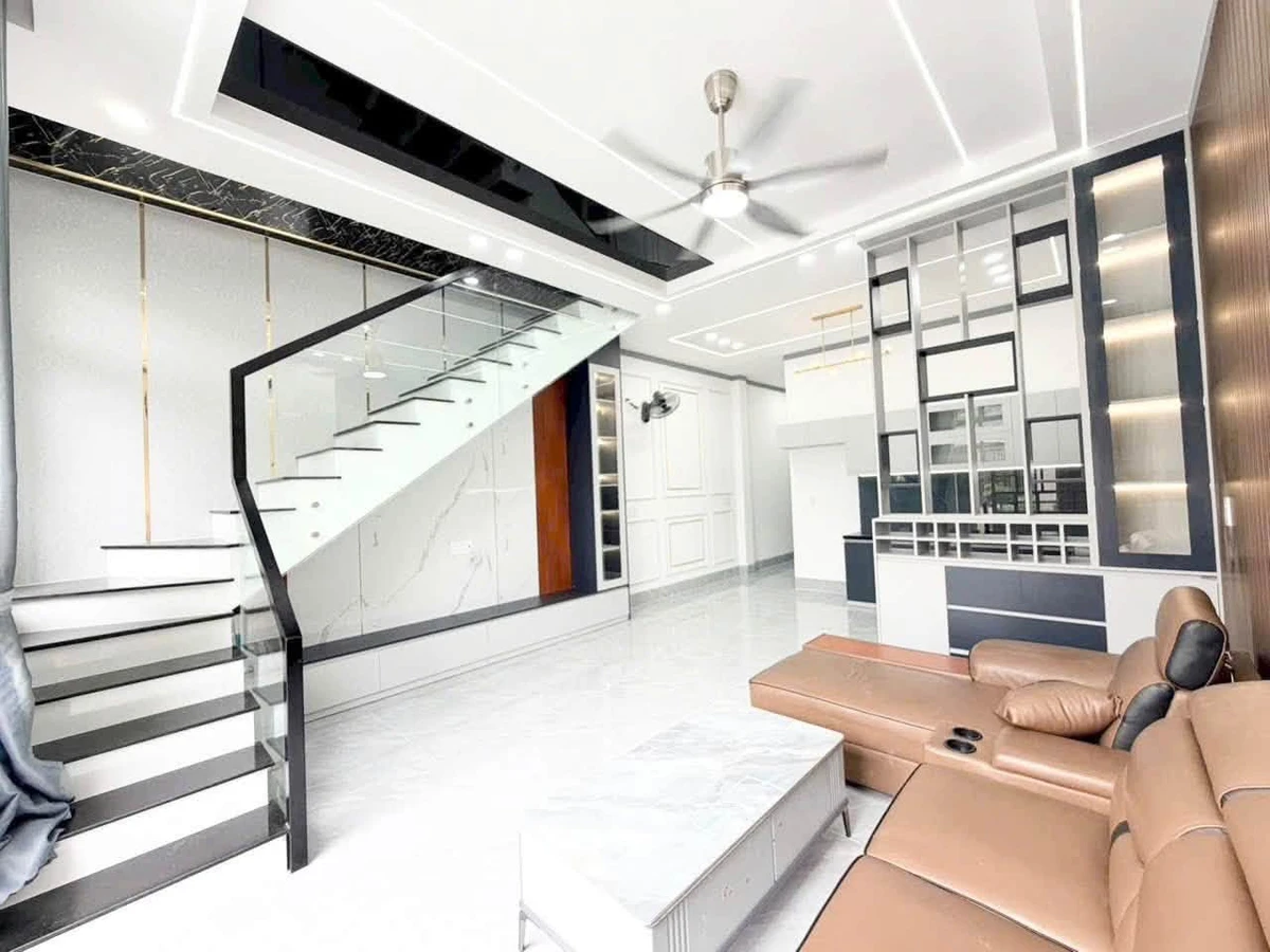 Bán nhà 1 trệt 1 lầu 3PN 80m² gần chợ Phú Thọ Bình Tân - Ảnh thu nhỏ 5