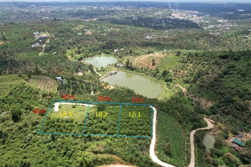 Bán đất nền 3533m² Lâm Đồng, 2,6 tỷ, view đẹp