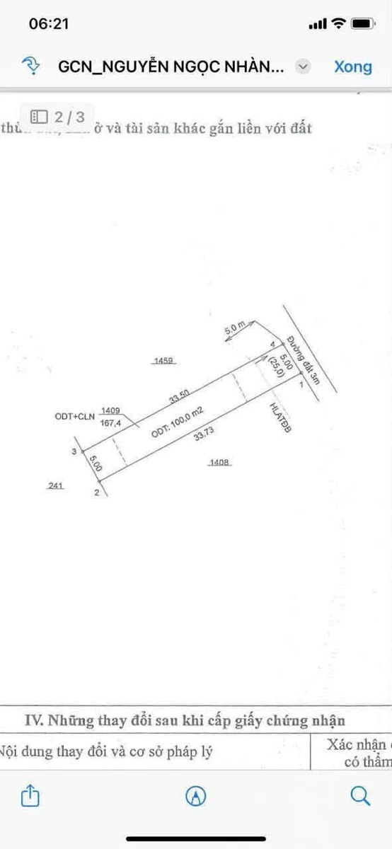 Bán đất Tân Định 165m² giá 1 tỷ - Ảnh 1