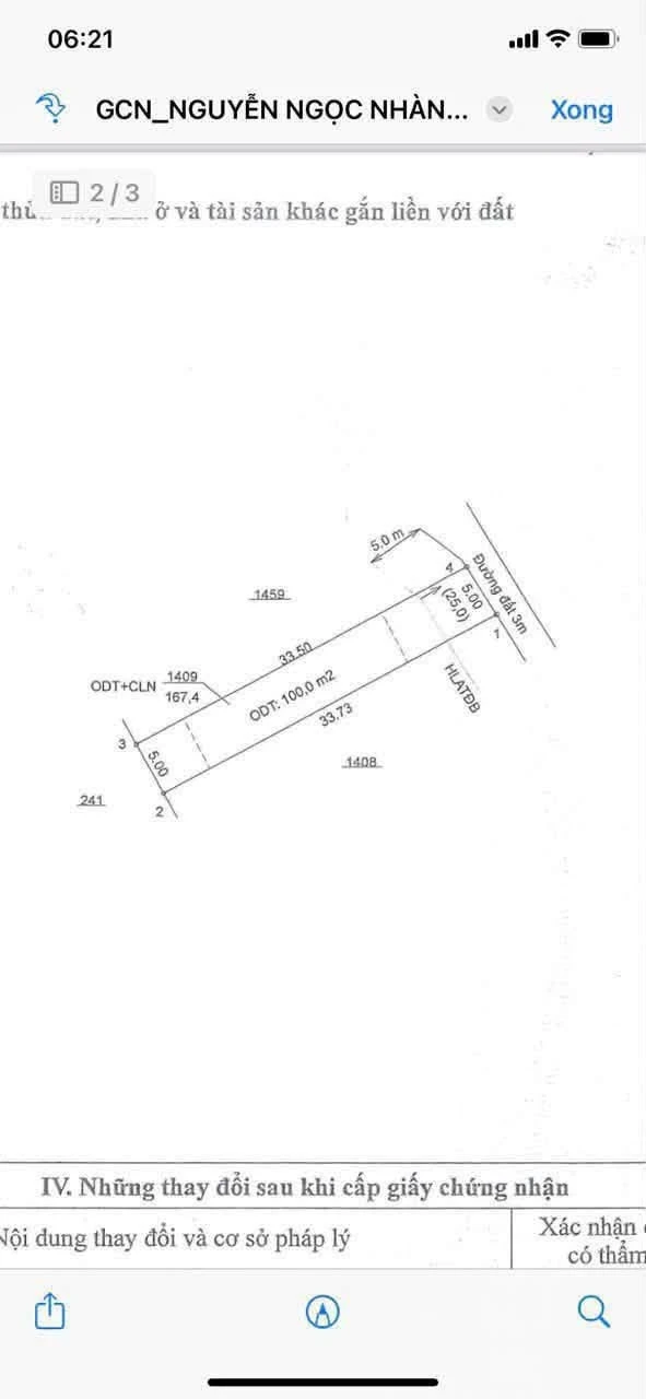 Bán đất Tân Định 165m² giá 1 tỷ - Ảnh 1