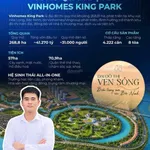Bán liền kề 60m - 70m - 75m - 80m - 90m2 - 100m2 Vinhomes King Park - Vinhomes Hoà Long, Bắc Ninh - Ảnh thu nhỏ 1