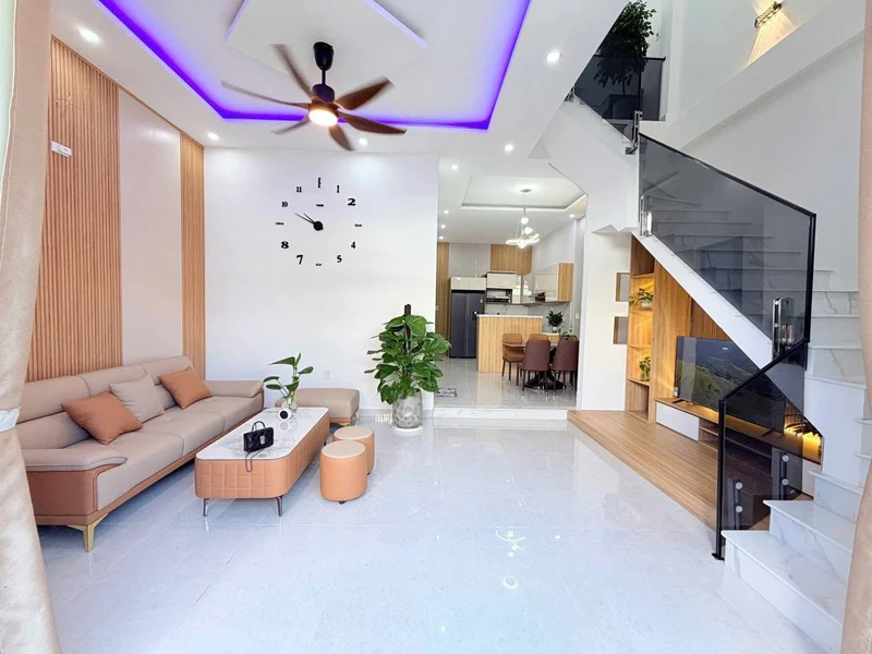 Nhà 3 tầng 80m² kiệt Tô Hiệu, ô tô vào tận nhà, 5,35 tỷ