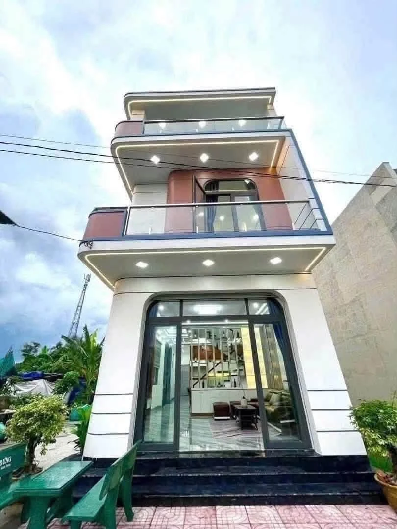 Bán nhà góc 2 mặt tiền 5,5x21m, 3PN 3WC, full nội thất tại xã Rạch Kiến, Tây Ninh - Ảnh thu nhỏ 3