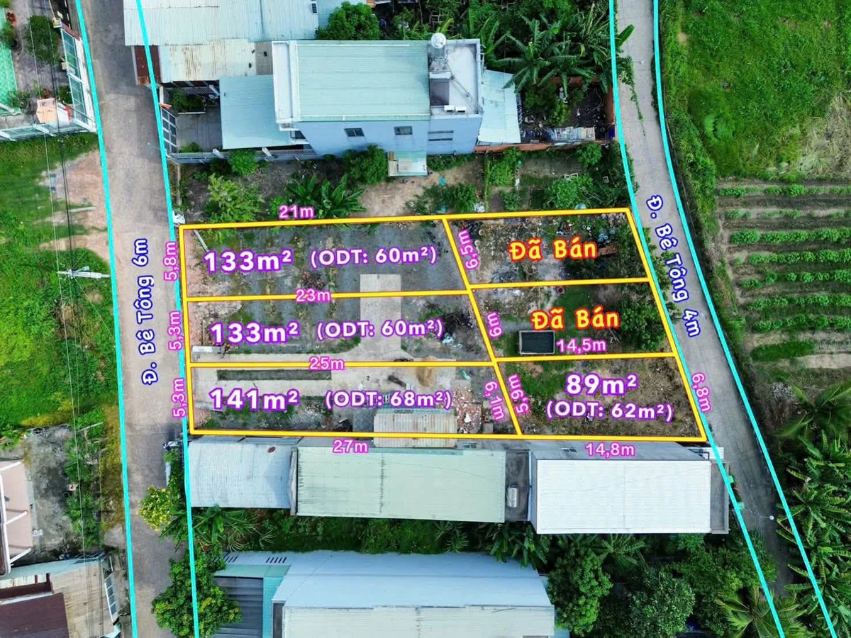 Bán đất 89.7m² Chánh Hiệp 1 tỷ 550 triệu - Ảnh thu nhỏ 3