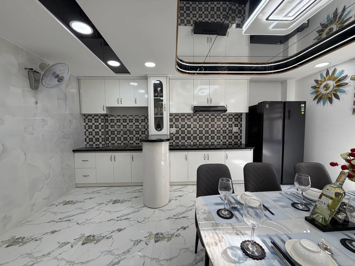 Bán nhà mới xây 5 tầng hẻm xe hơi đường Phạm Văn Chiêu, Gò Vấp, full nội thất, 36,4m2 - Ảnh thu nhỏ 2