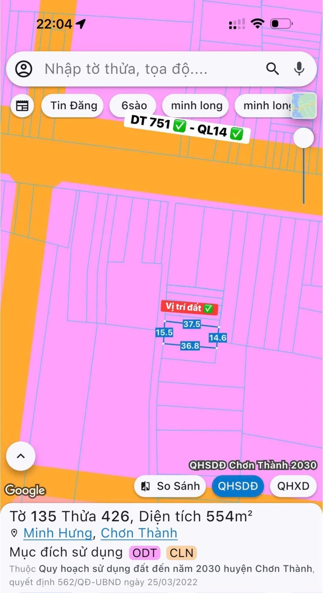 Bán đất 100m2 Minh Long, Quốc Lộ 14, giá 1 tỷ - Ảnh thu nhỏ 4