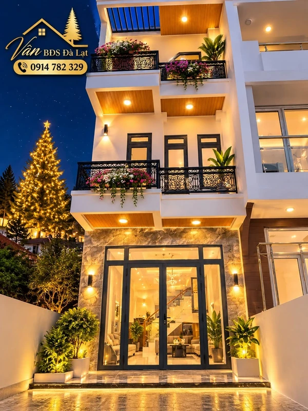 Bán nhà phố hẻm xe hơi đường Mai Xuân Thưởng, Phường 8, Đà Lạt, 100m2, giá 5,5 tỷ