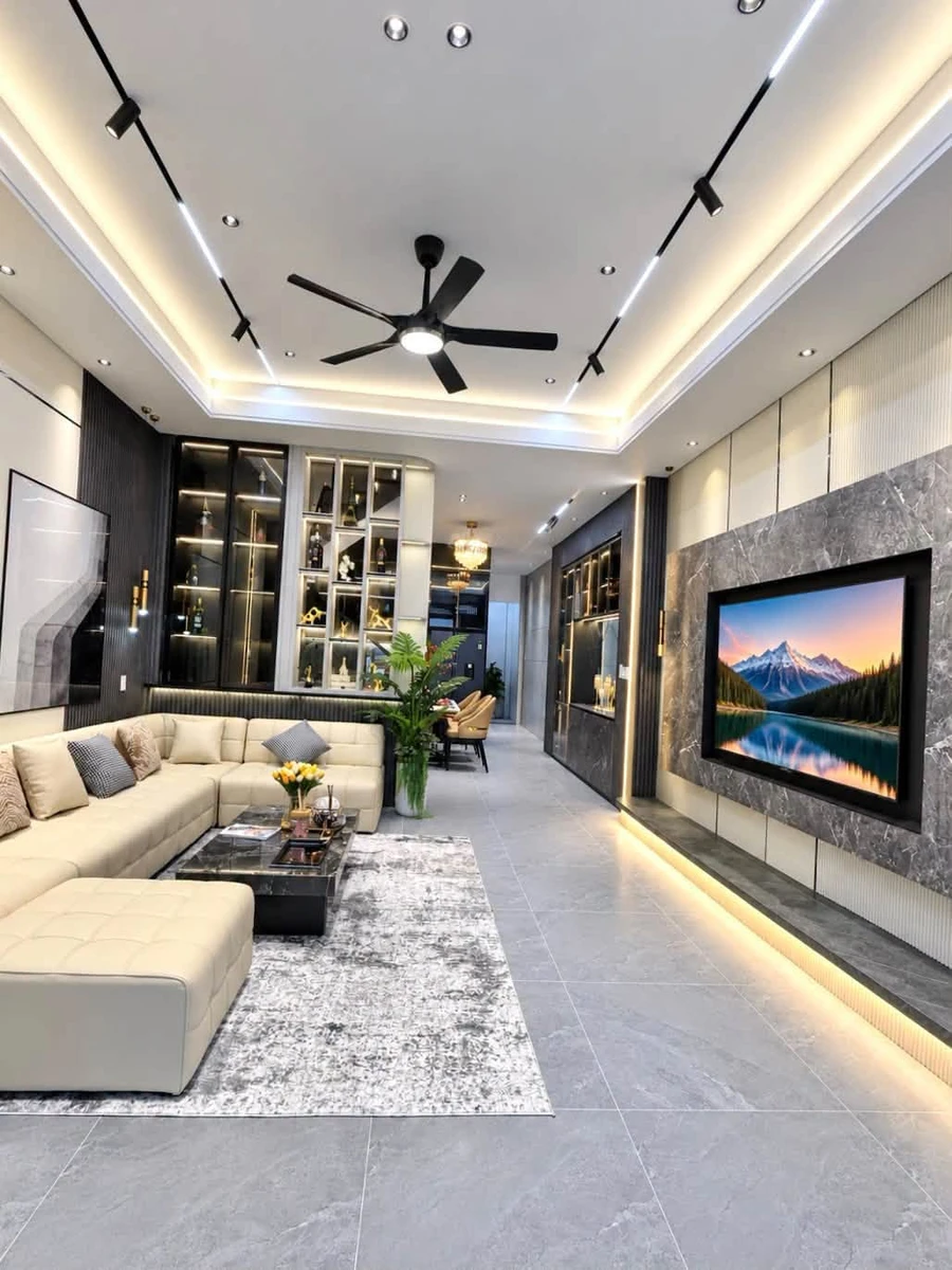 Bán nhà 1 trệt 2 lầu 80m² đường D6 KDC Hồng Loan, Cần Thơ, giá 6,3 tỷ - Ảnh thu nhỏ 2