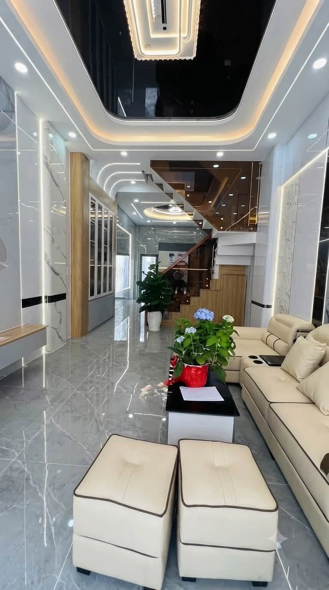 Bán nhà hẻm 12m ô tô tránh Tân Phú, 60m², 4 tầng, 4PN, giá 11 tỷ - Ảnh thu nhỏ 2