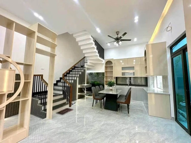 Bán nhà độc lập 3 tầng 60m2, full nội thất, ngõ ô tô tại Trang Quan, An Dương, Hải Phòng