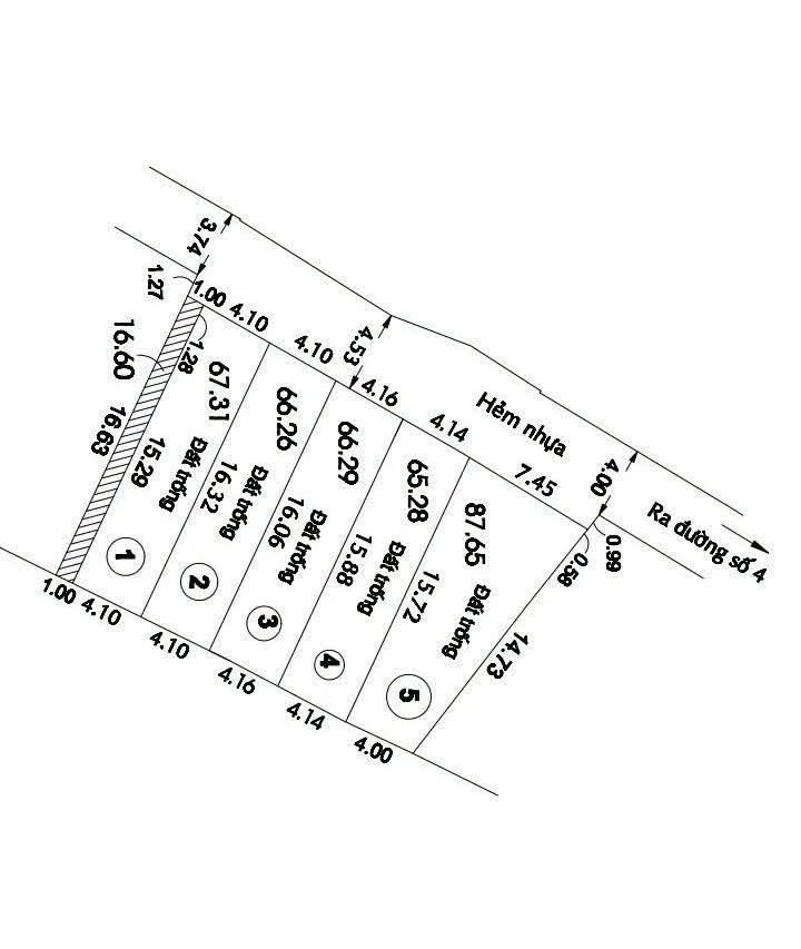 Bán đất F0 Trường Thọ Thủ Đức 66m2 4,9 tỷ - Ảnh thu nhỏ 4