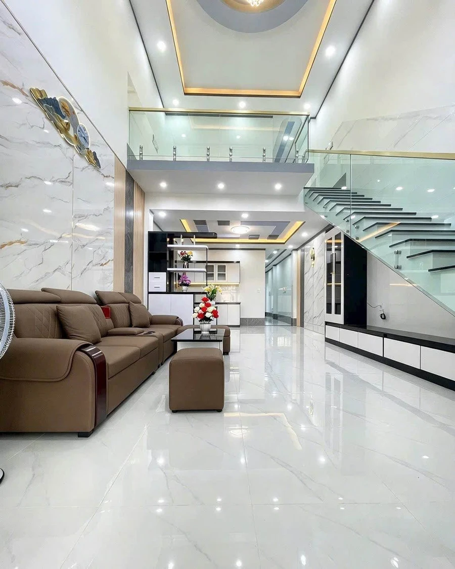 Bán nhà gác lửng 50m² 3PN Tây Ninh Mới 100% - Ảnh thu nhỏ 2