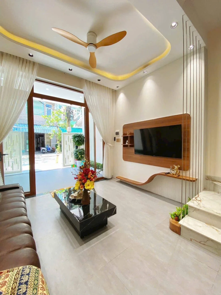 Bán nhà 3 tầng 76m² Phú Lộc 11, 4PN 4WC, gần biển - Ảnh thu nhỏ 2