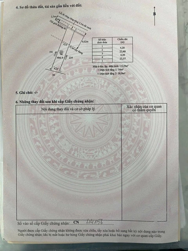 Bán nhà Long Thượng Long An 96.6m² giá 2.65 tỷ