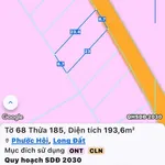 Đất bán Phước Hội Bà Rịa Vũng Tàu 193.6m2 giá 1 tỷ 900 triệu - Ảnh thu nhỏ 5