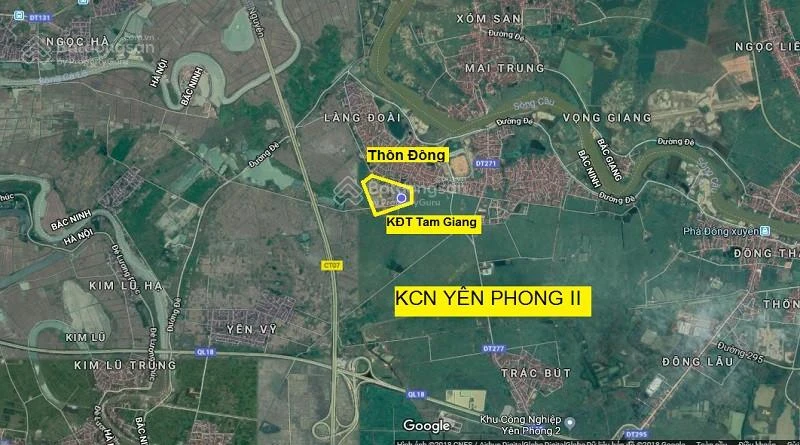 Chính chủ bán đất Hải Quân Tam Giang Bắc Ninh 240m giá mong muốn 33tr/m2 thương lượng, sổ đỏ sẵn - Ảnh thu nhỏ 5