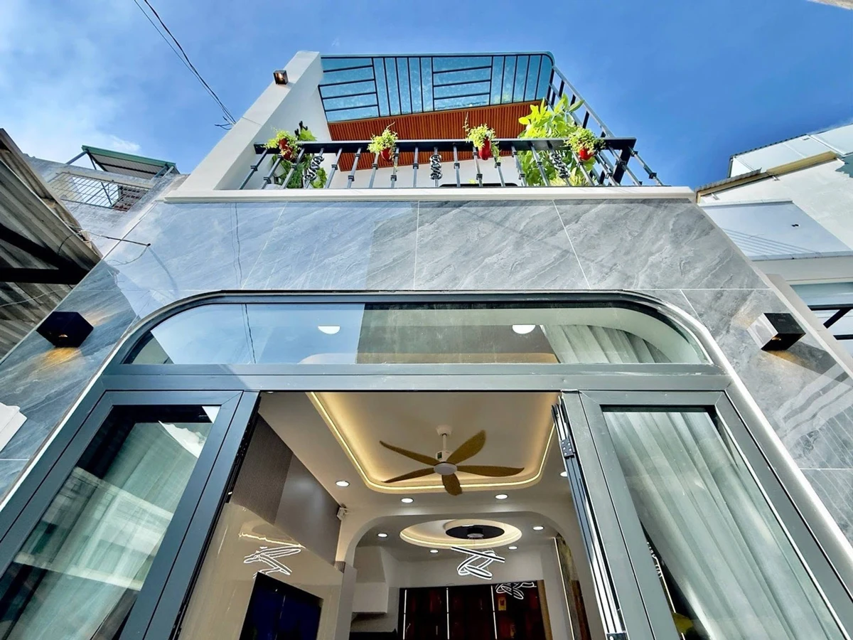 Nhà bán 50m² 3PN Bình Thạnh gần chợ Cây Quéo 5.95 tỷ - Ảnh 1
