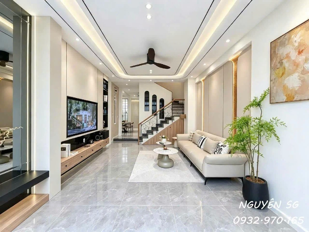 Bán nhà 4 tầng 5PN 62m2 đường Nguyễn Văn Đậu, Bình Thạnh, giá nhỉnh 10 tỷ - Ảnh thu nhỏ 2