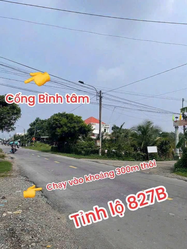 Bán lô đất thổ cư 400 m² Tây Ninh 1 tỷ 250 triệu