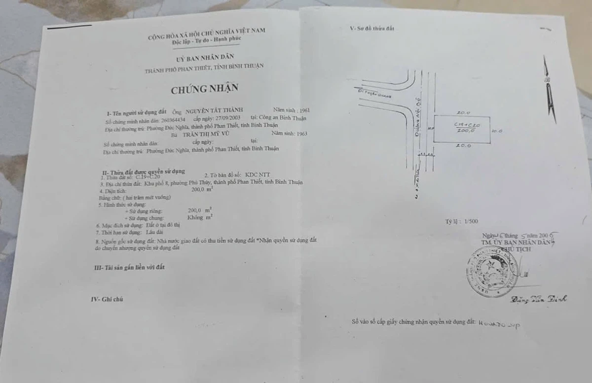 Bán lô đất Nguyễn Huy Tưởng 200m2 - Ảnh thu nhỏ 2