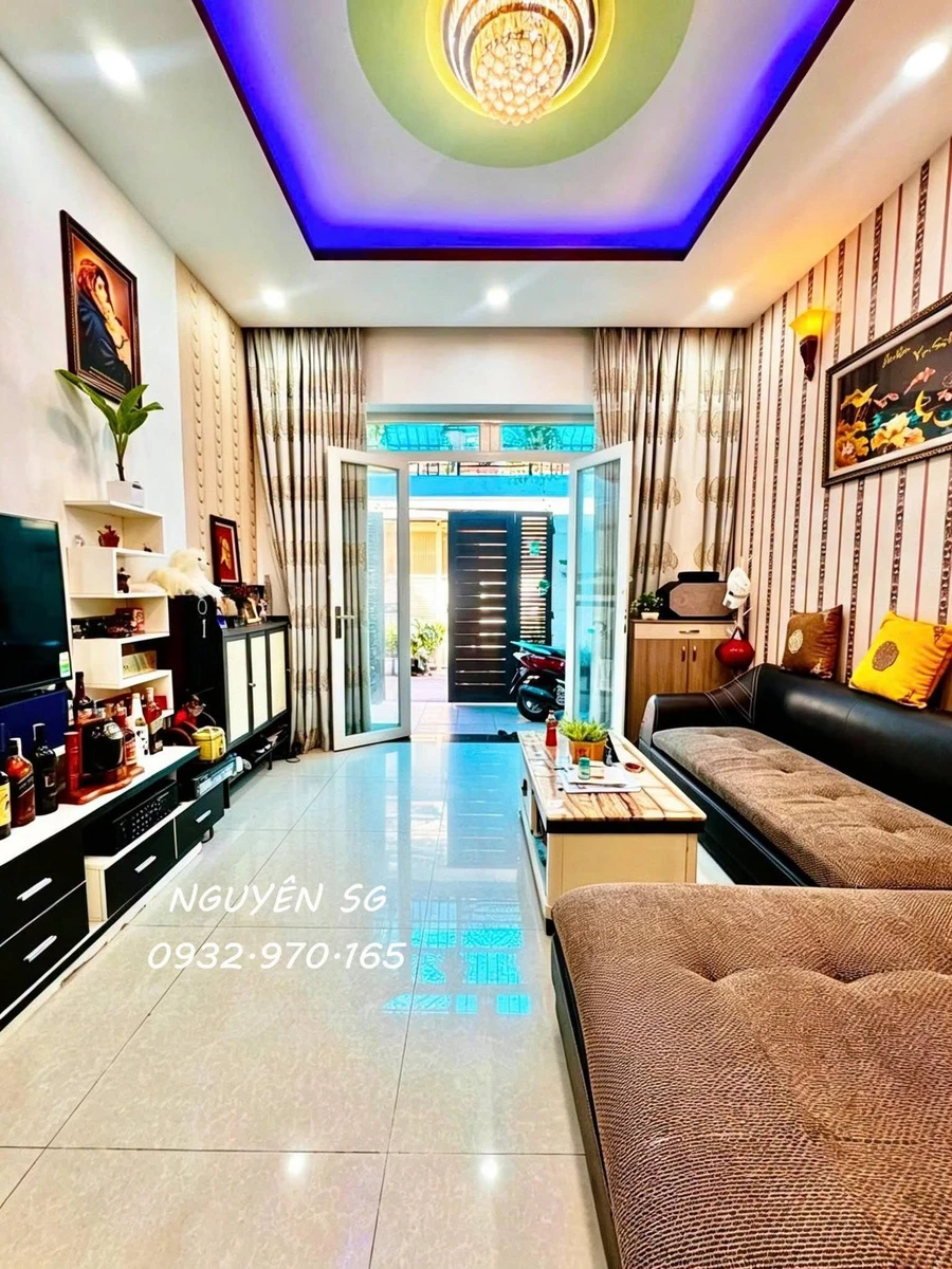 Bán nhà 3 tầng 4PN 60m2 hẻm xe hơi gần Vincom Quang Trung, Gò Vấp - 7,18 tỷ - Ảnh thu nhỏ 2