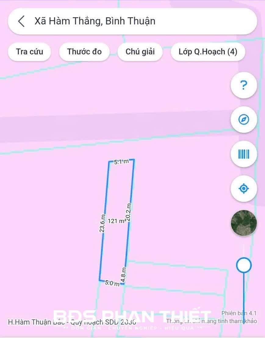 Bán đất KDC Cá Đồng 120.7 m² 850 triệu - Ảnh thu nhỏ 4