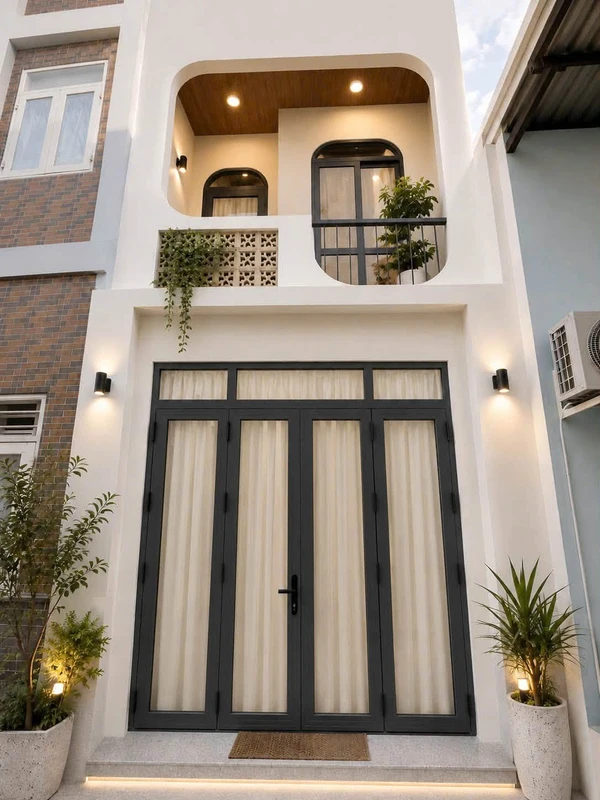 Bán nhà mặt tiền 104m2 giá 5 tỷ 1, Quy Nhơn nhabadiem